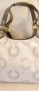Coach Ashley Dotted OP Shoulder Hobo F21920